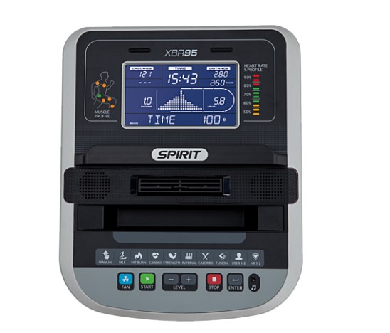 Электромагнитный велотренажер Spirit XBR95