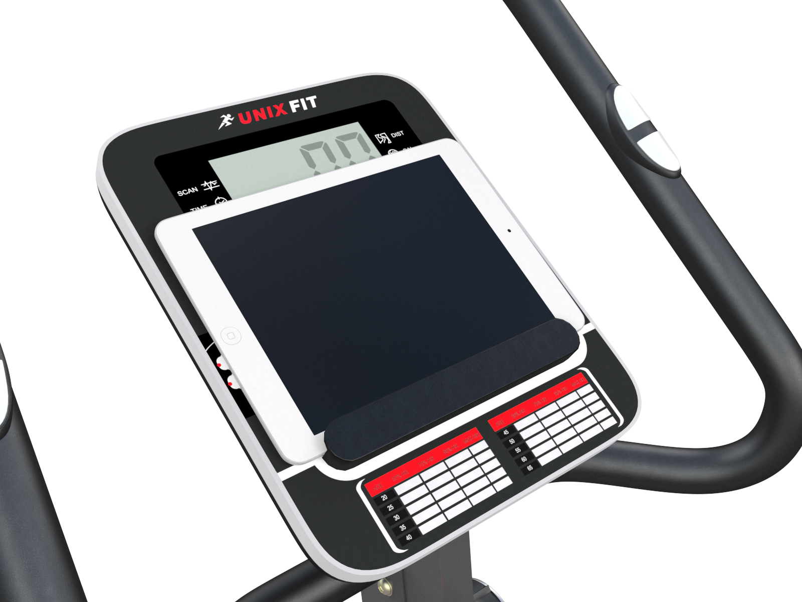 Магнитный велотренажер Unix Fit BL-400 White