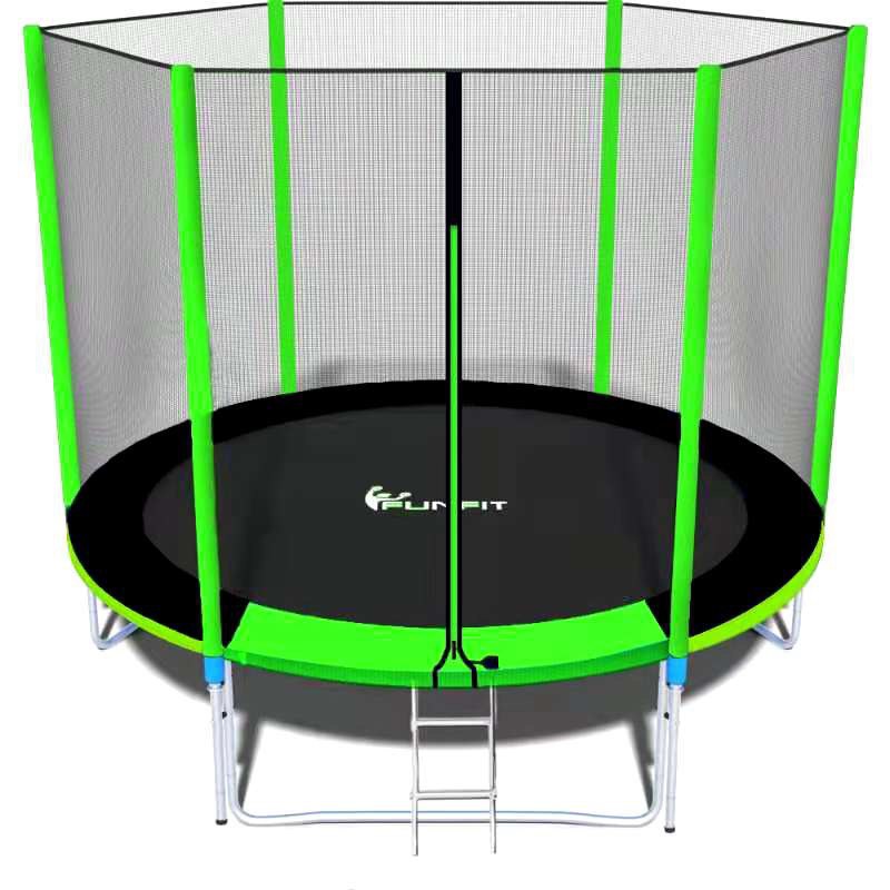 Батут Funfit 12 ft (374 см) PRO Green