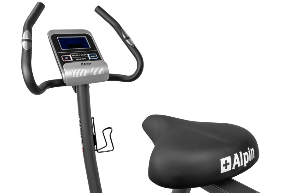 Электромагнитный велотренажер Alpin Picco B181 Black