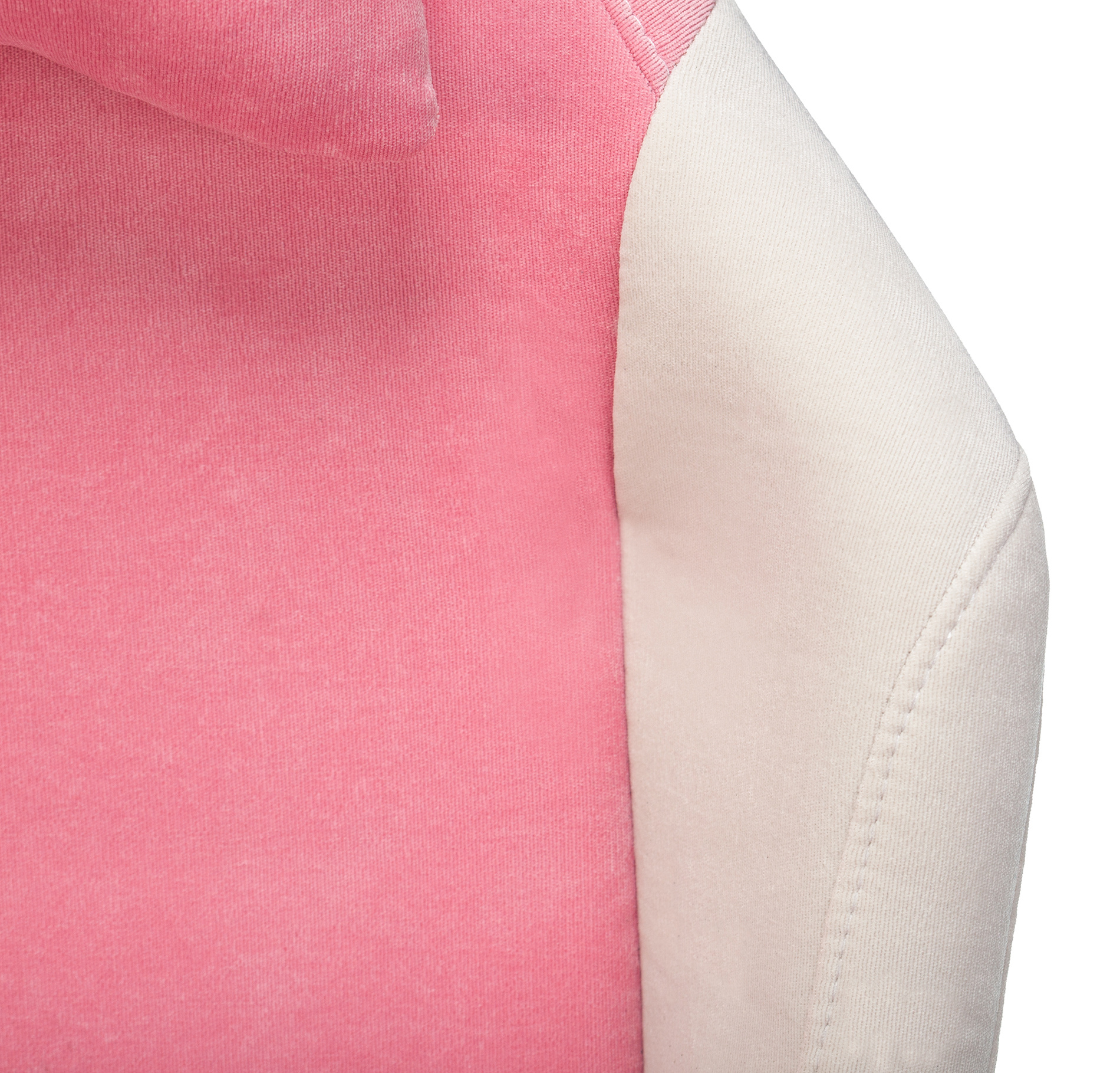 Геймерское кресло Zombie Fabric белый/розовый с подголов., крестовина пластик (белый)