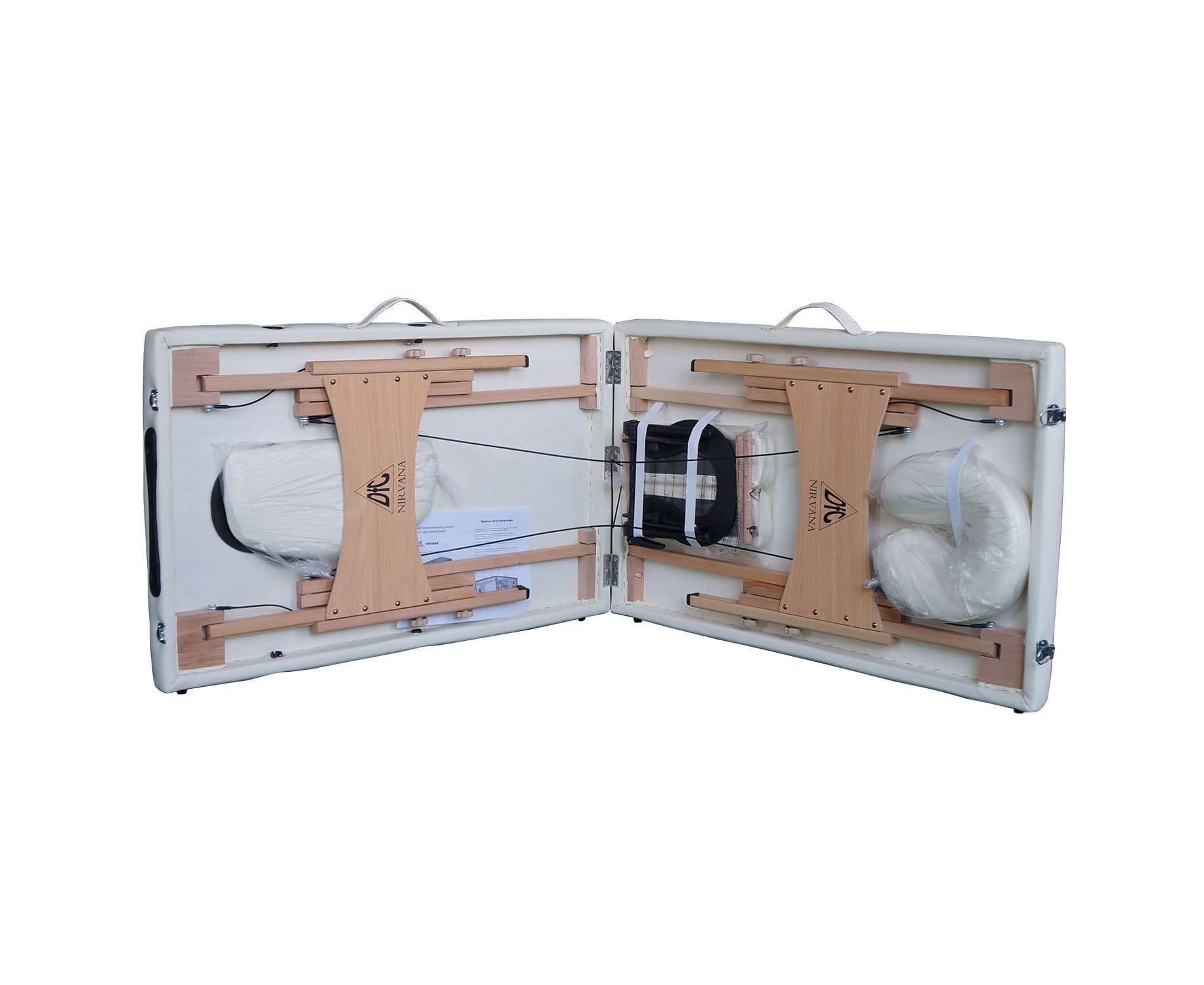 Складной массажный стол DFC NIRVANA, Optima, кремовый