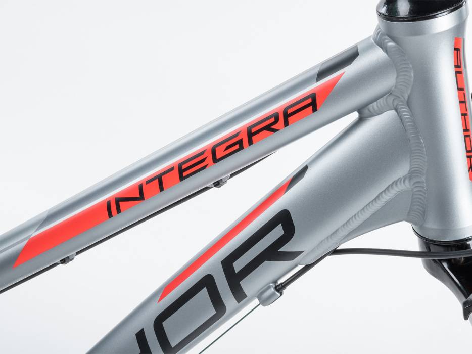 Велосипед Author Integra 19" (22) серебро/бирюза