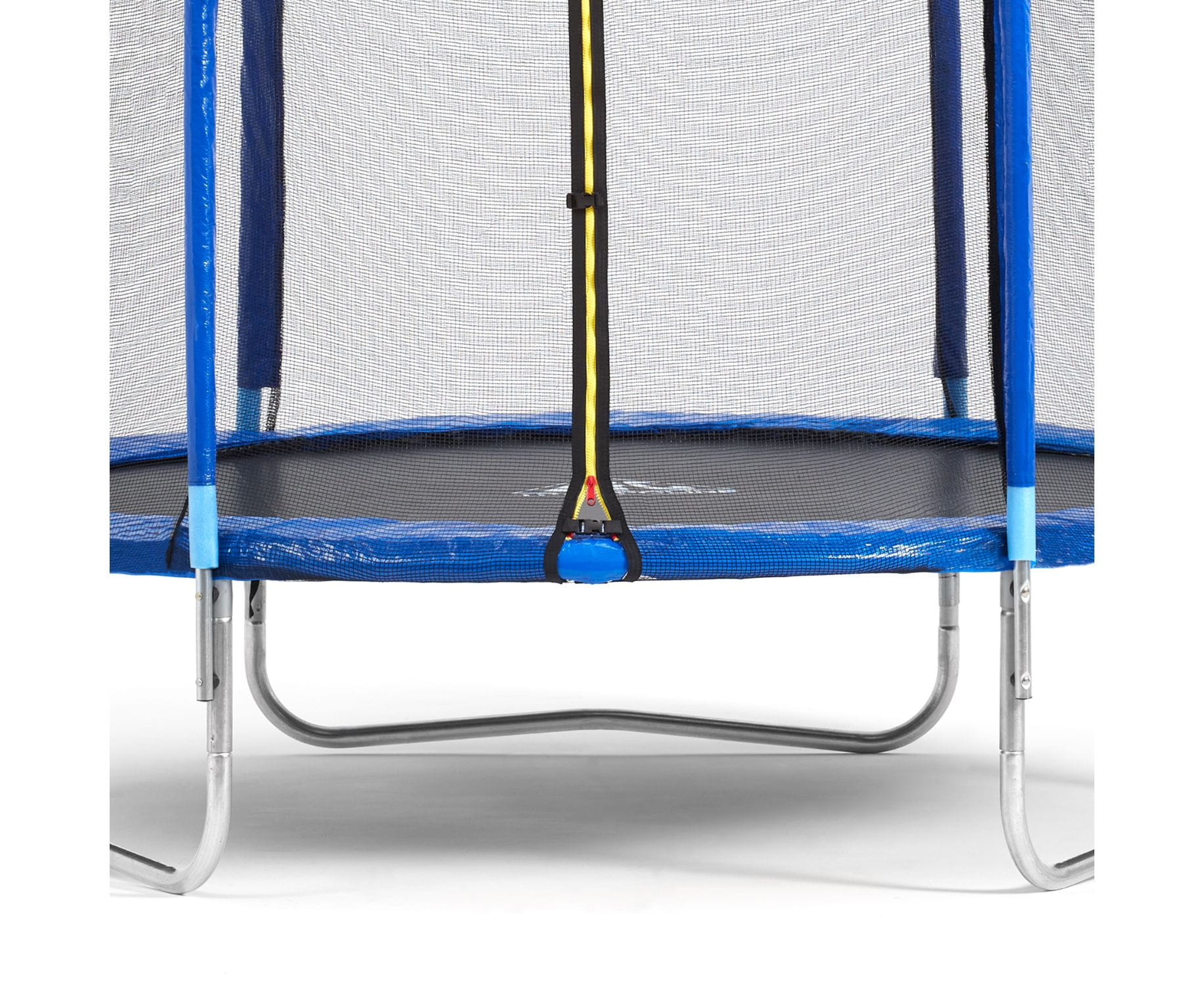 Батут DFC Trampoline Fitness 8 ft внешняя сетка, синий (244 см)