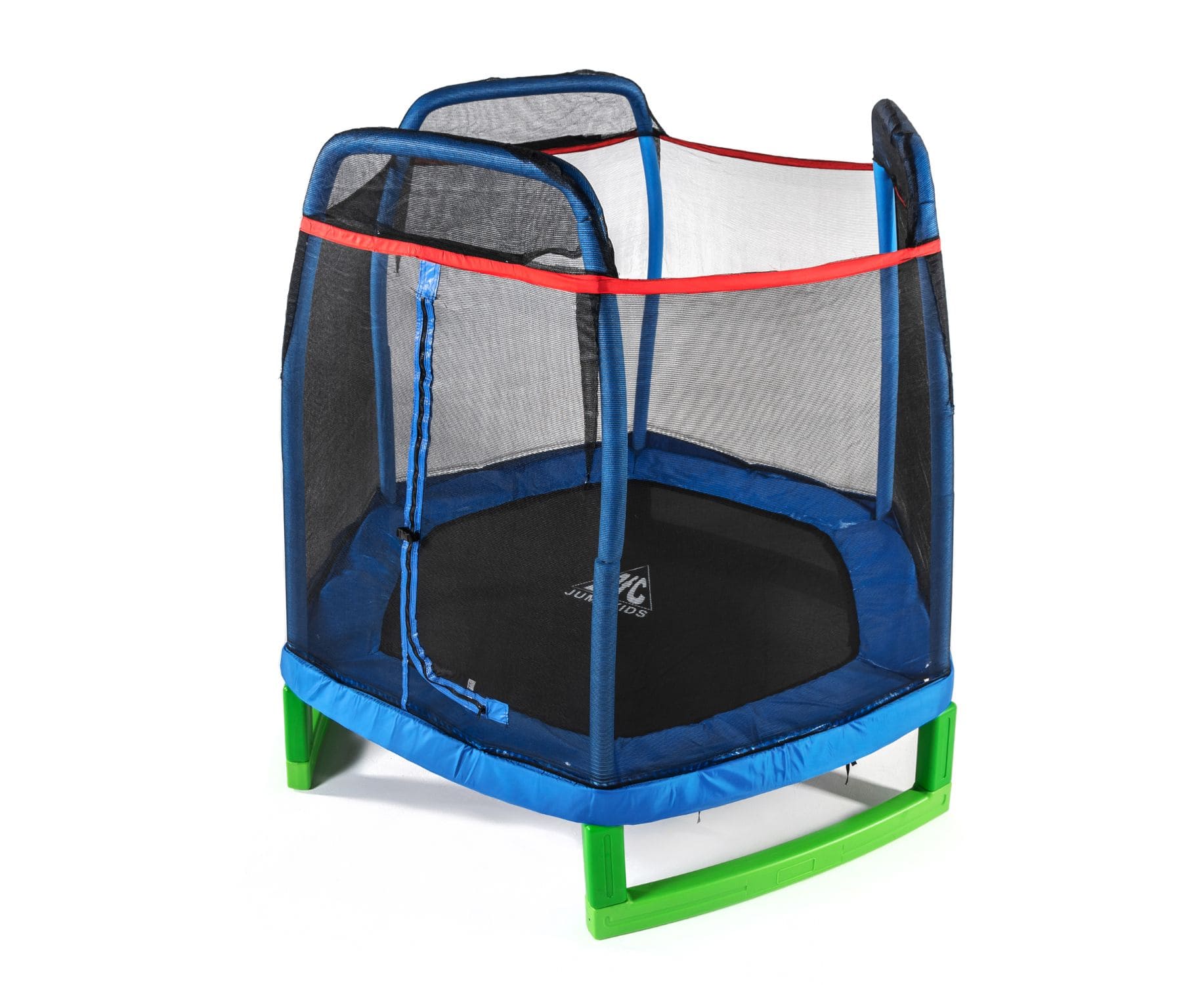 Батут DFC JUMP KIDS 7 ft синий, сетка (210 см)