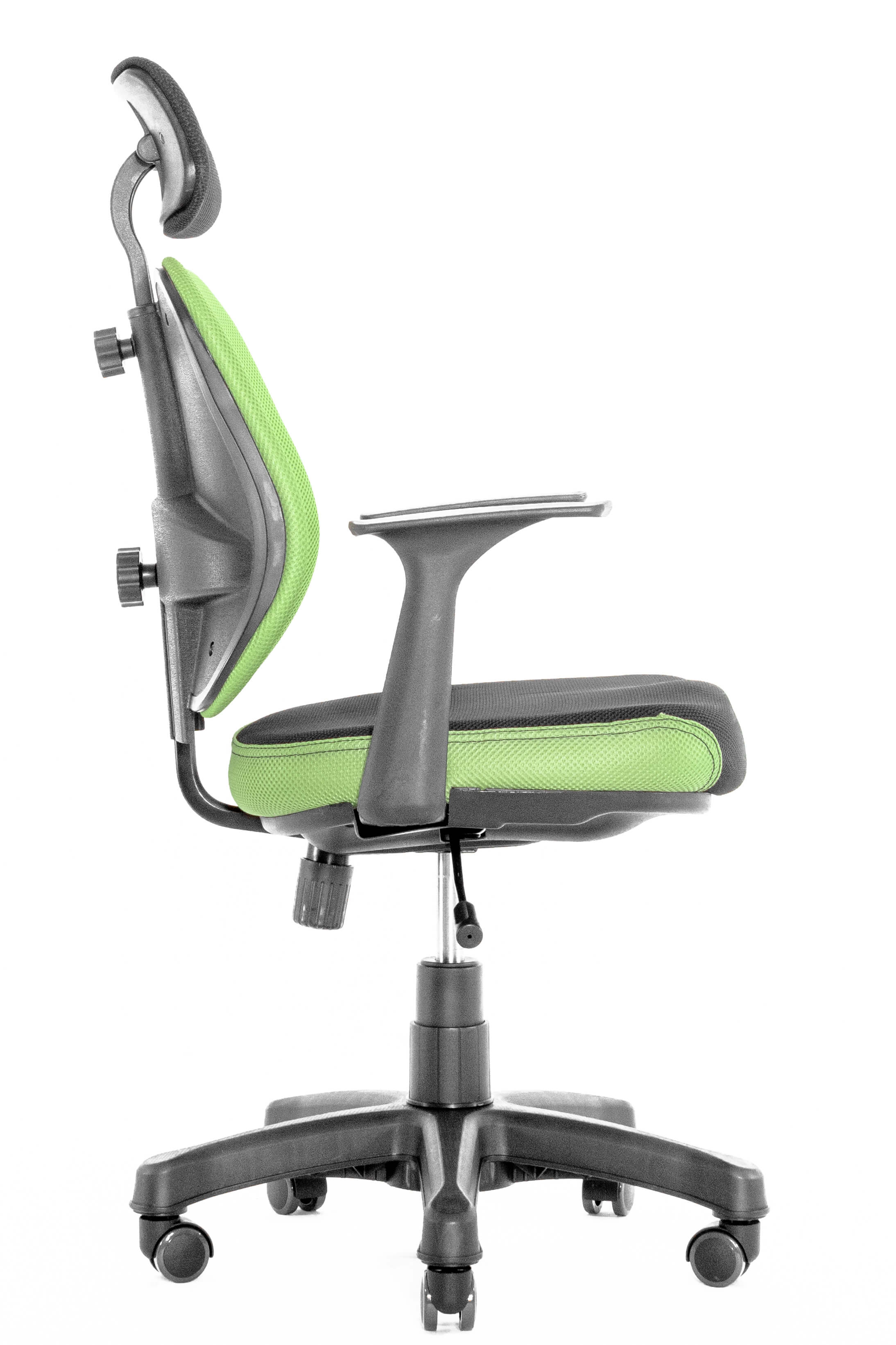 Детское эргономичное кресло Falto Duo Gini (ткань, зелёный)