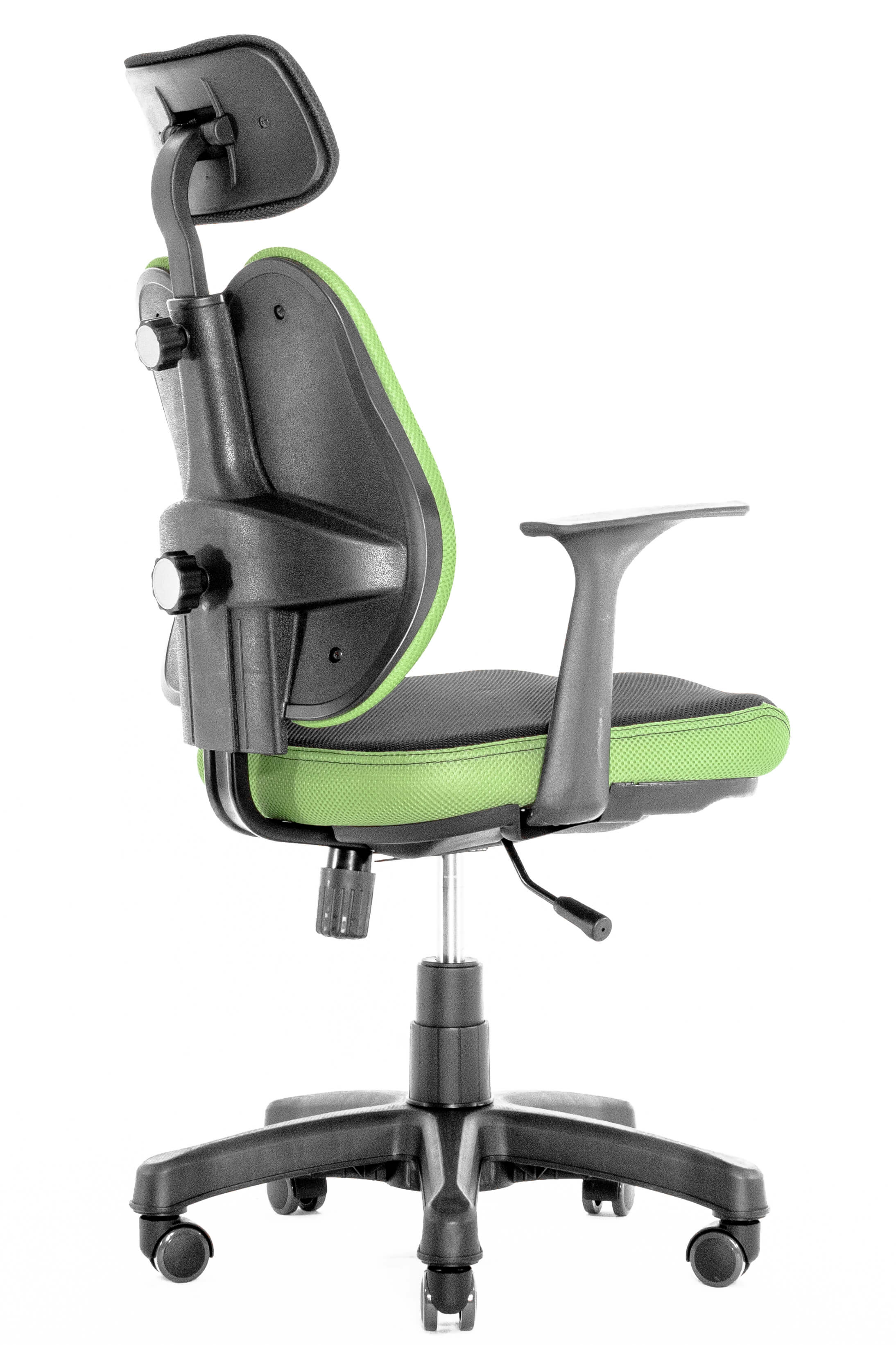 Детское эргономичное кресло Falto Duo Gini (ткань, зелёный)