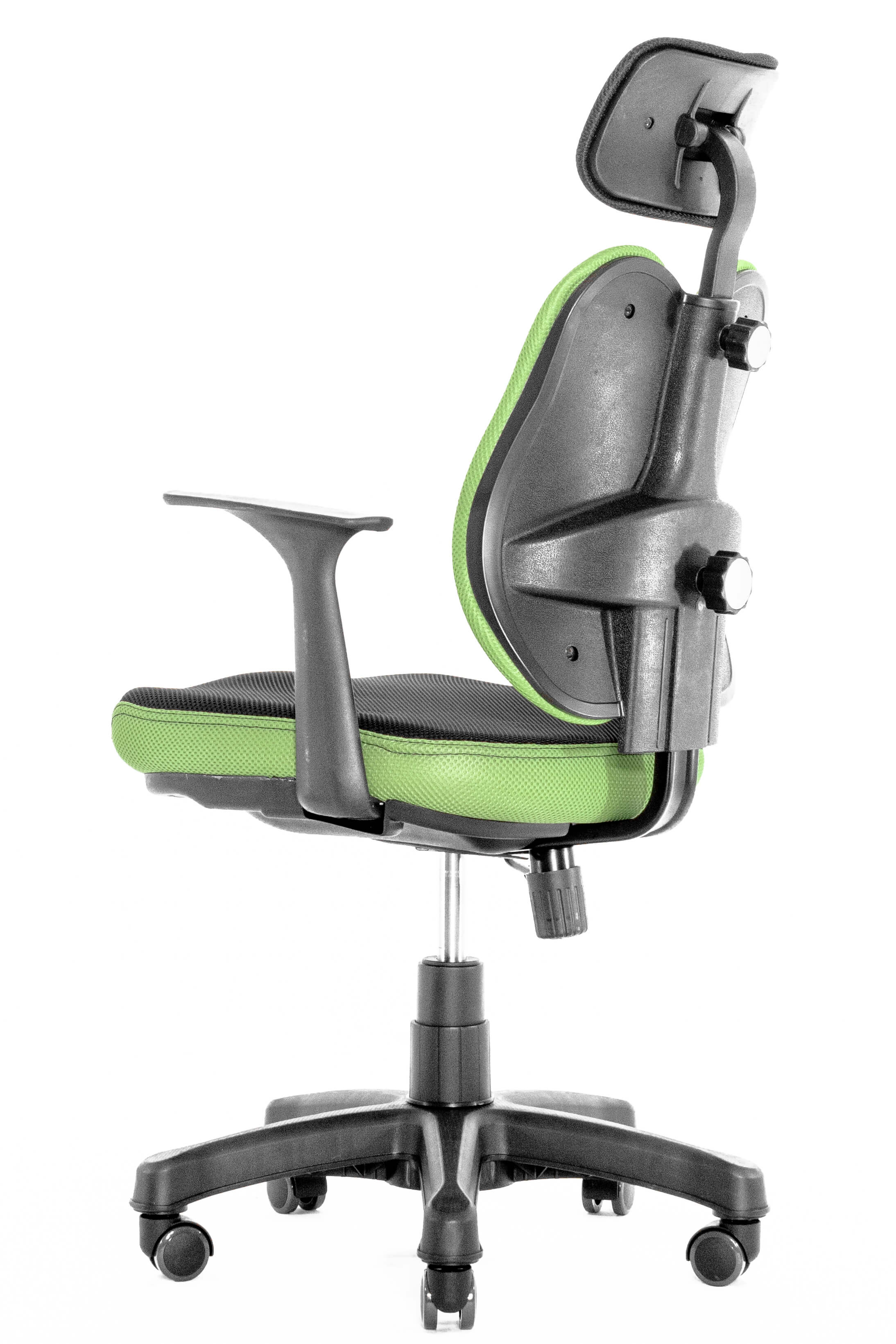 Детское эргономичное кресло Falto Duo Gini (ткань, зелёный)