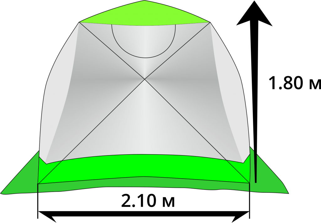 Палатка Лотос Куб 3 Классик Термо