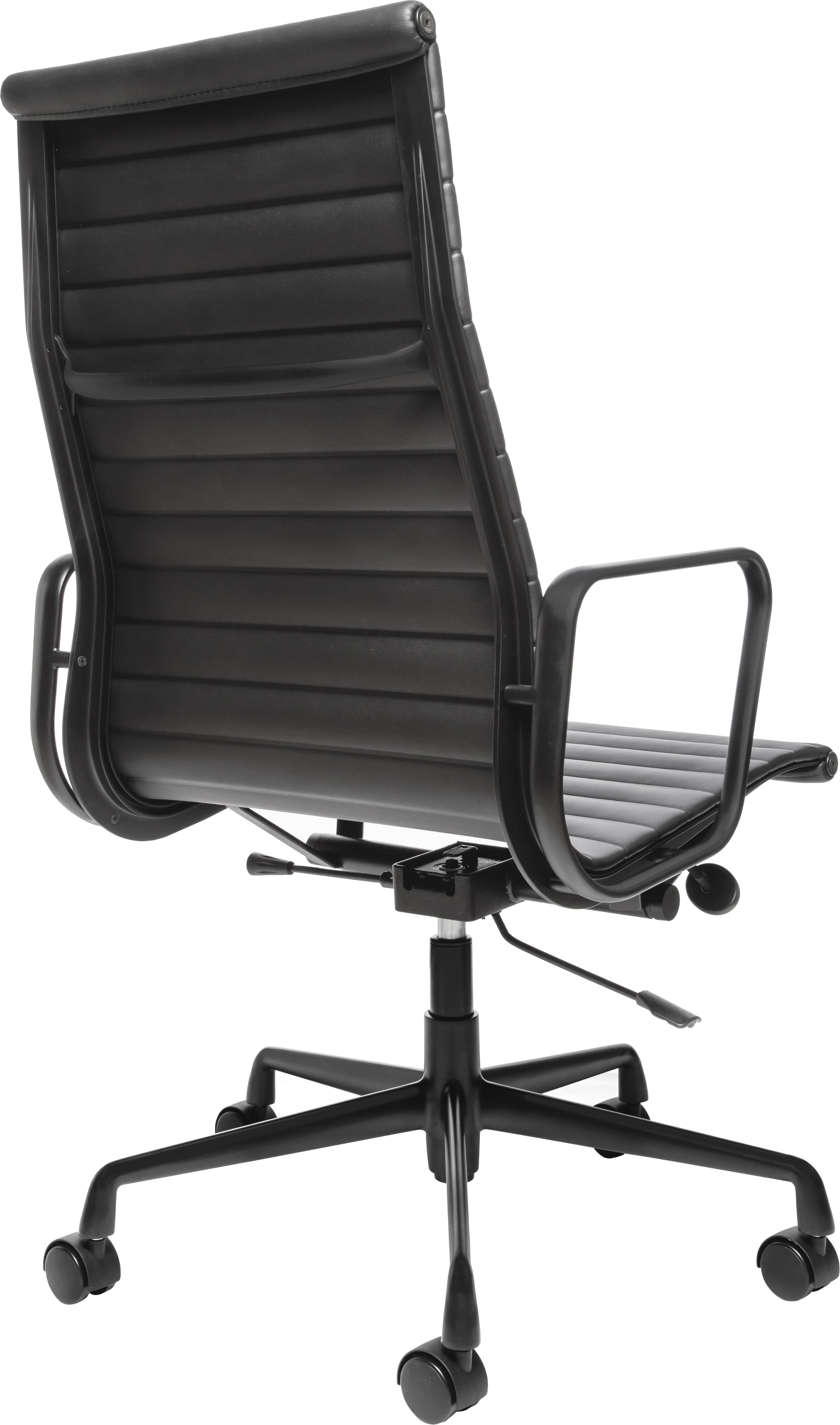 Эргономичное кресло Eames Ribbed Office Chair EA 119, Total Black