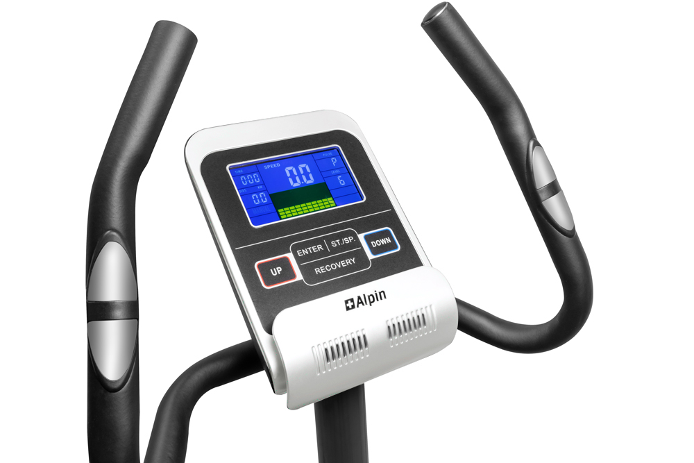 Электромагнитный велотренажер Alpin Picco B181 White