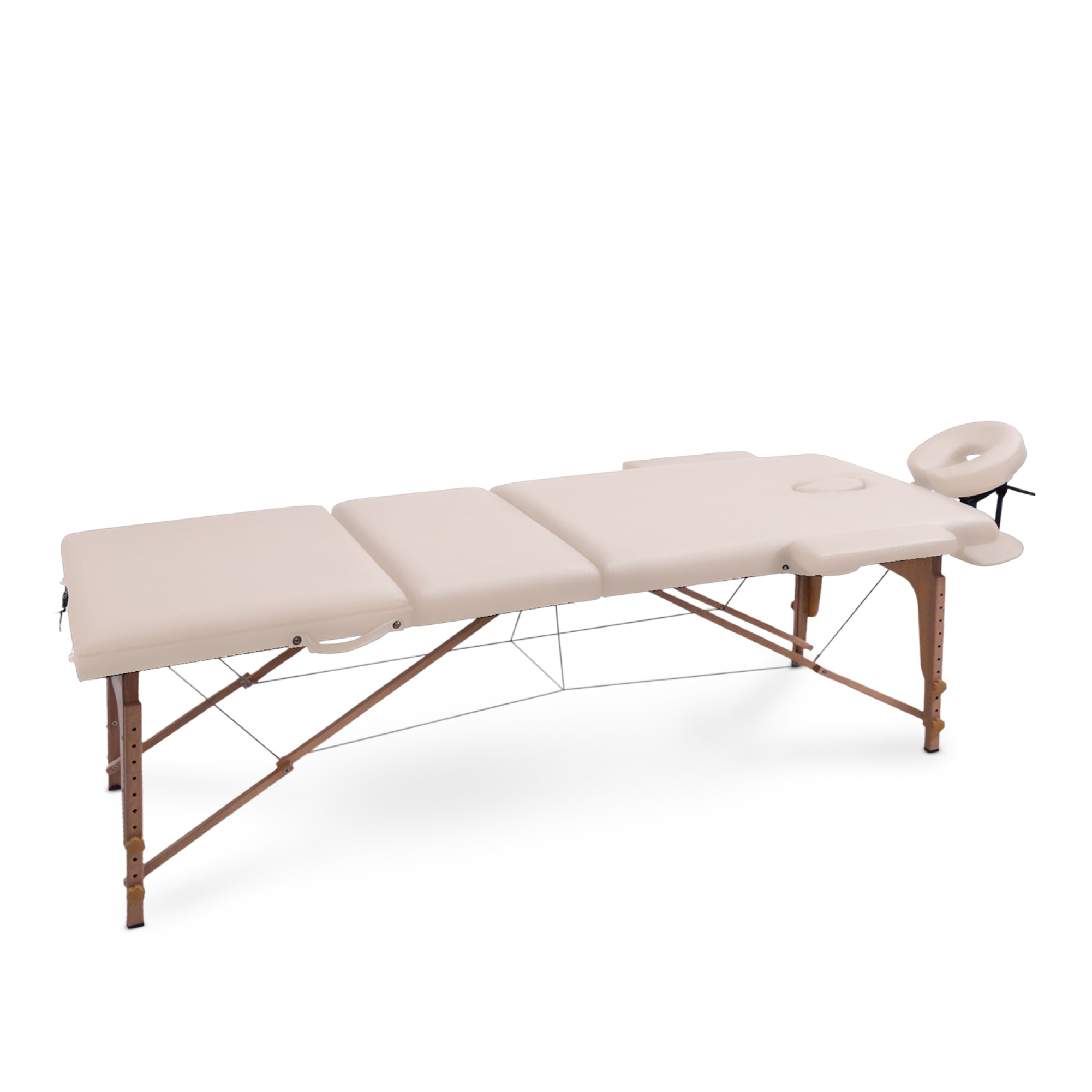 Складной массажный стол Unix  Standard 3 Section Beige