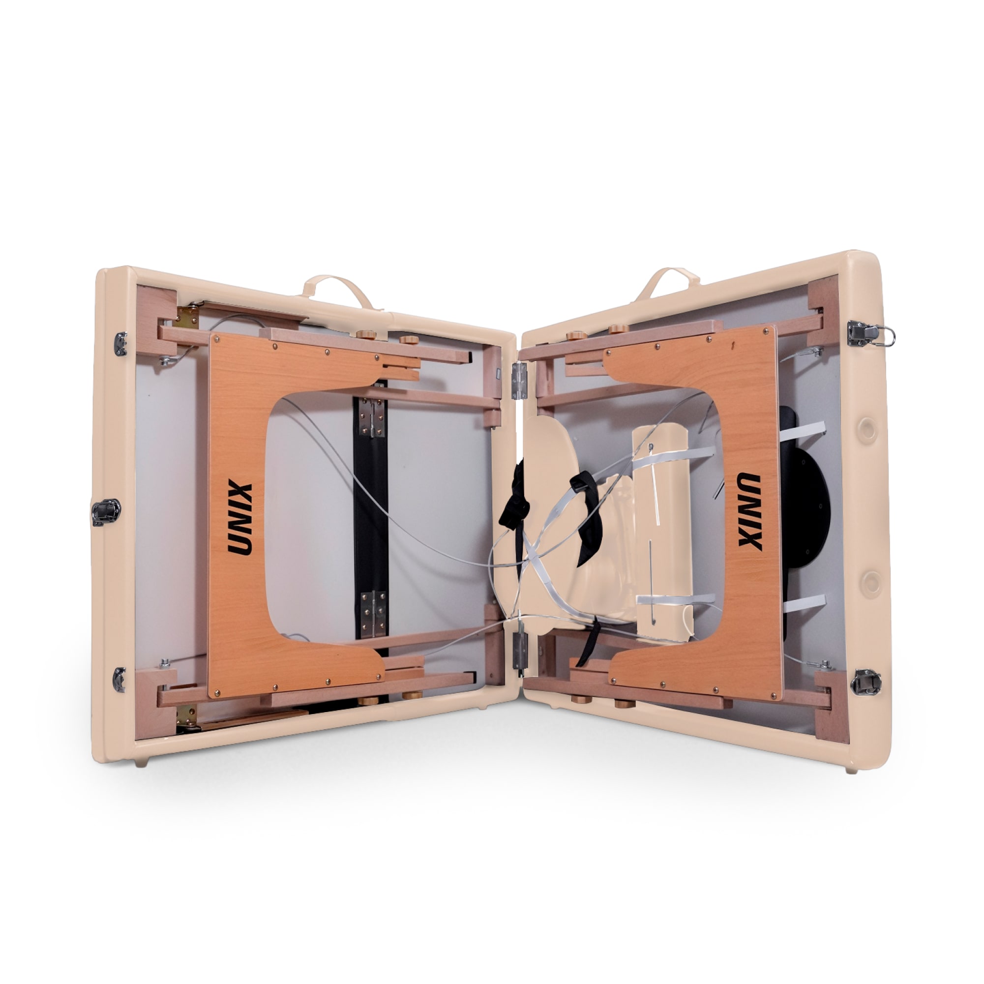 Складной массажный стол Unix  Standard 3 Section Beige