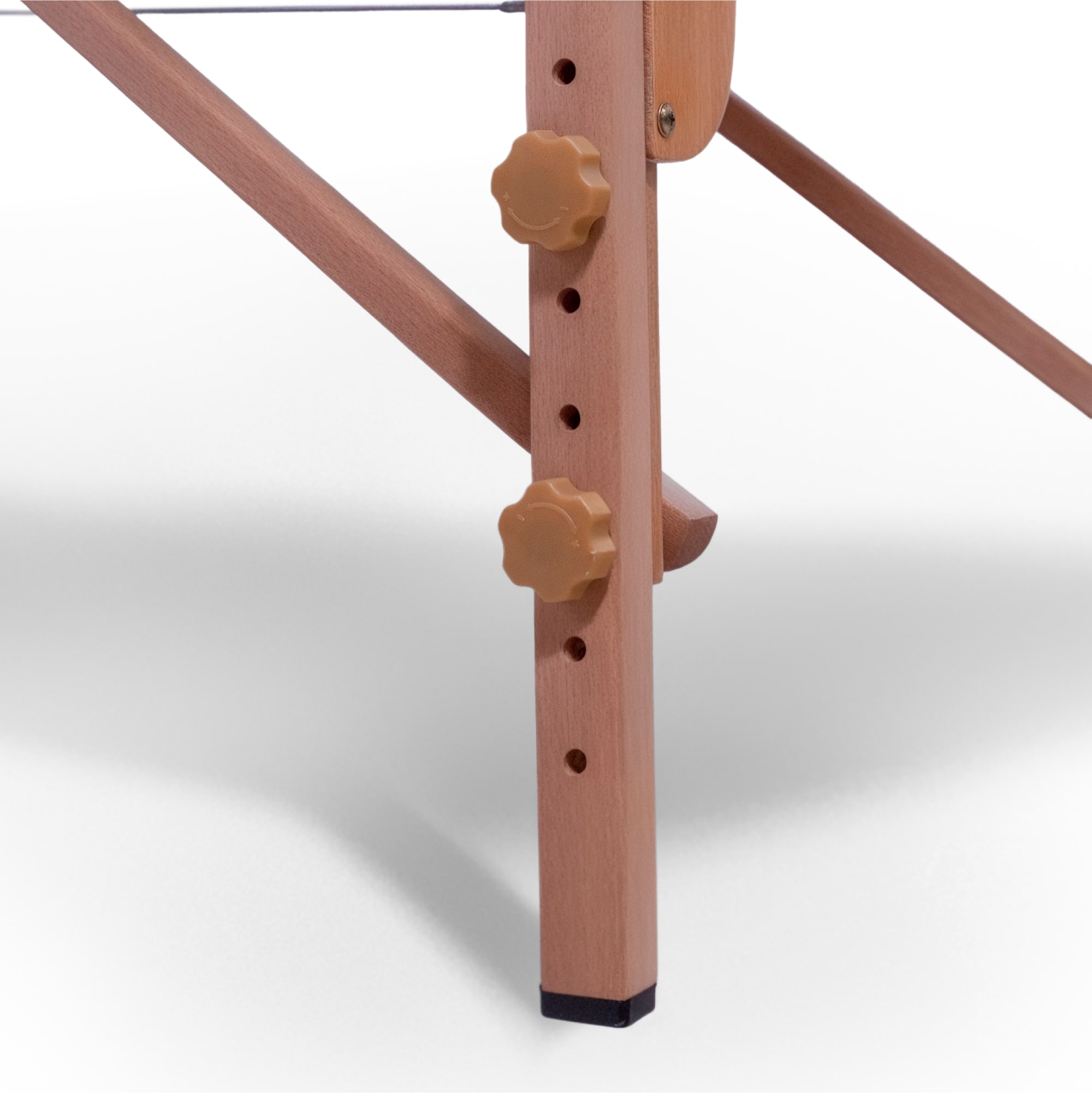 Складной массажный стол Unix  Comfort 3 Section Burgundy