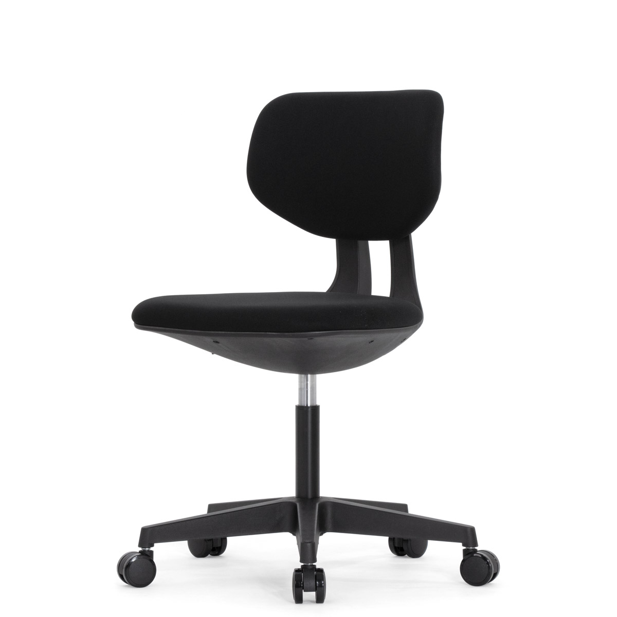 Эргономичное кресло Falto Rookie (регулируемая спинка, ткань, чёрный)