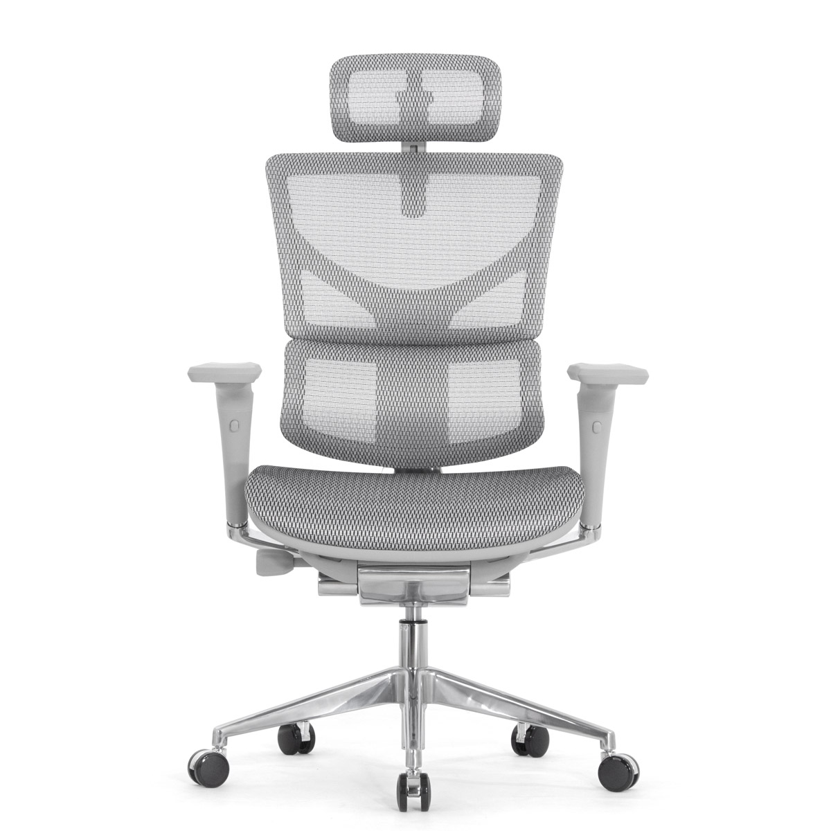 Эргономичное кресло Falto Sail 2 (динамичный поясничный упор, подлокотники 6D (360), сетка, светлый)