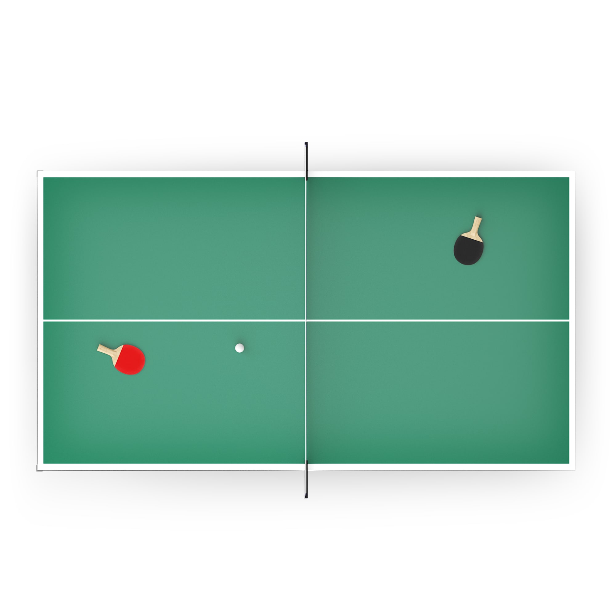 Теннисный стол UNIX line Indoor 16 мм MDF (Green)