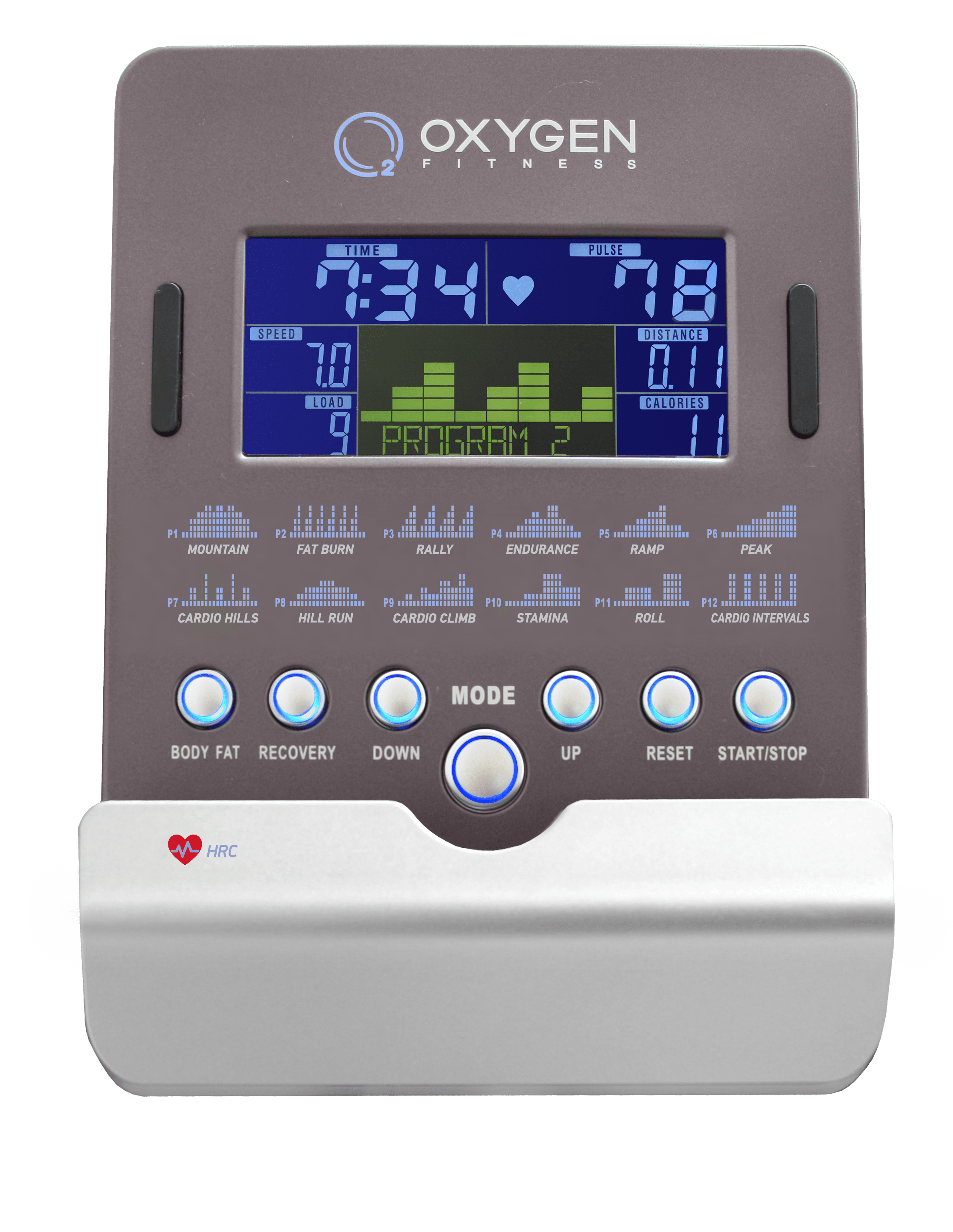 Электромагнитный велотренажер Oxygen Fitness Nexus Guru UB HRC