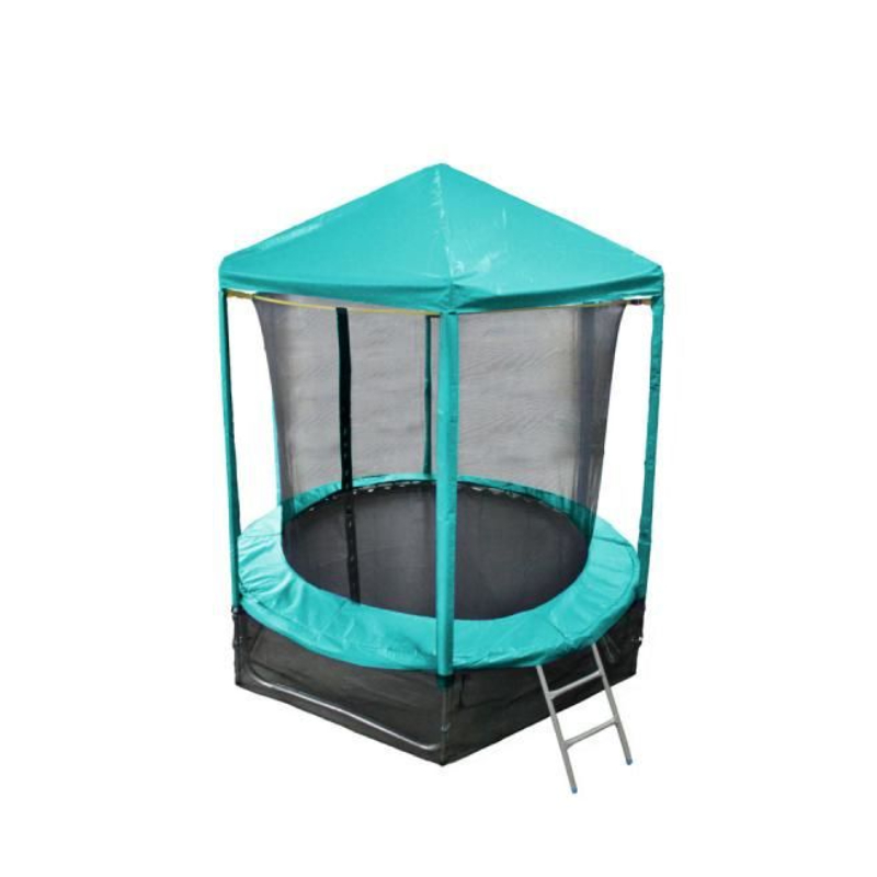 Батут Optifit Like Green 8 ft с крышей