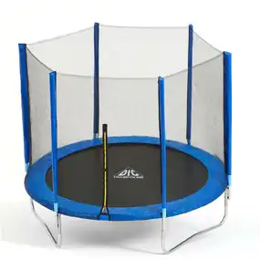 Батут DFC Trampoline Fitness 5 ft внешняя сетка, синий (152 см)