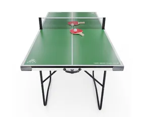 Теннисный стол DFC Tornado Cyclone для помещения, зелёный, складной
