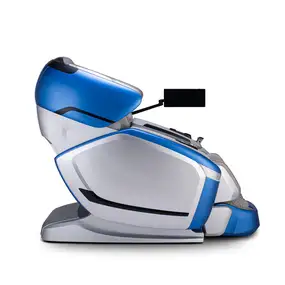 Массажное кресло Cozzia Quantum Blue & Silver