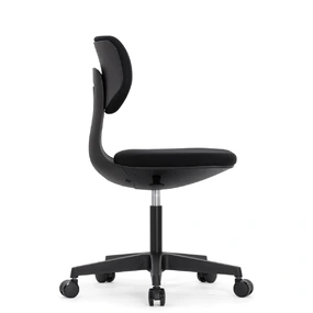 Эргономичное кресло Falto Rookie (регулируемая спинка, ткань, чёрный)